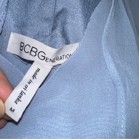 BCBGeneration Blue Bird Shift Sleeveless Women's Dress - Picture 4 of 16